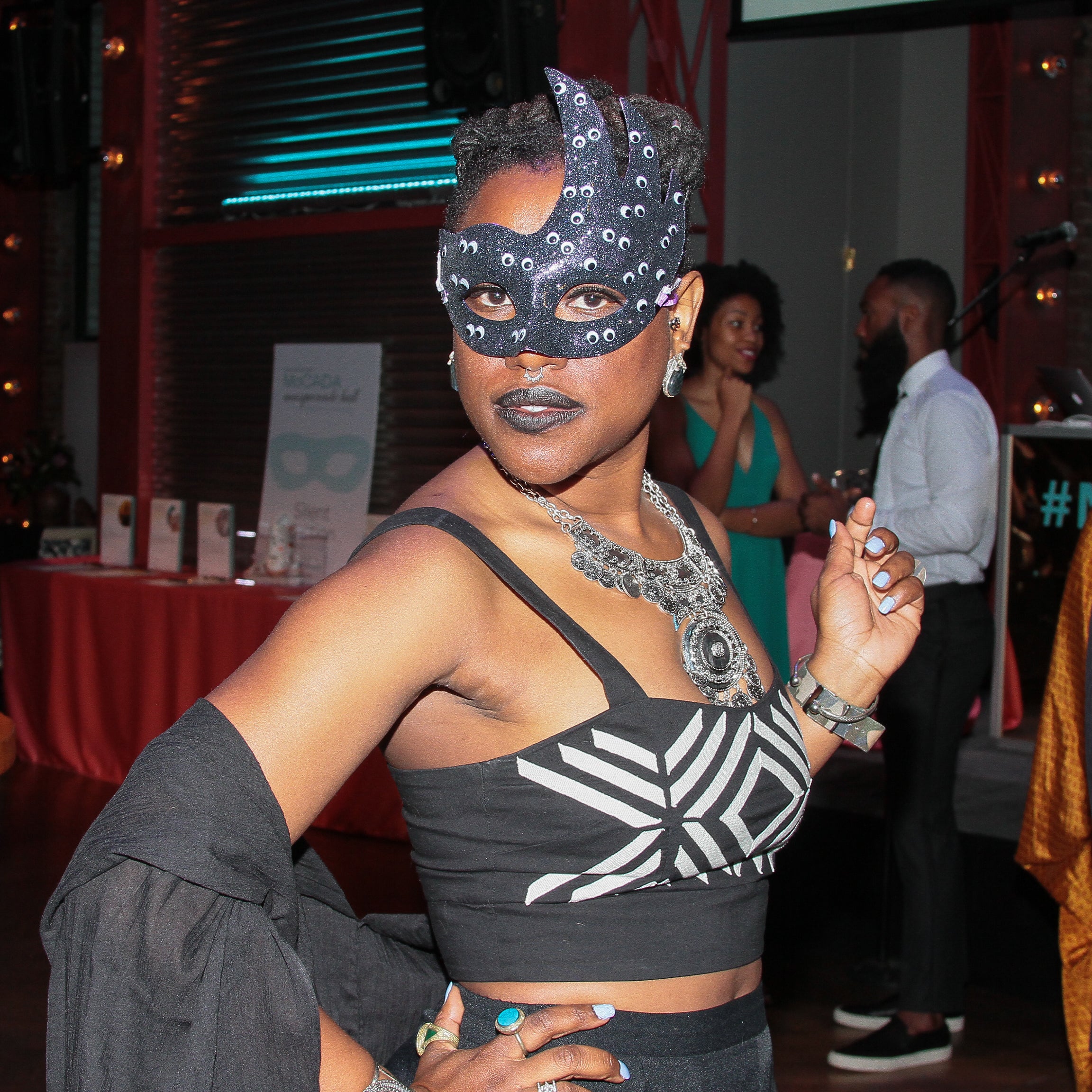 Stars Get Glam for The MoCADA 2nd ANNUAL Masquerade Ball
